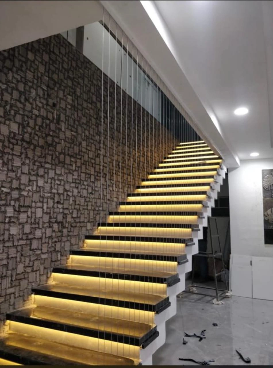 Invisible Grill for Staircases