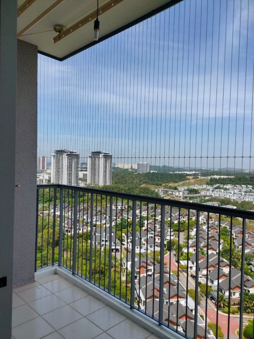 Balcony Safety Invisible Grills